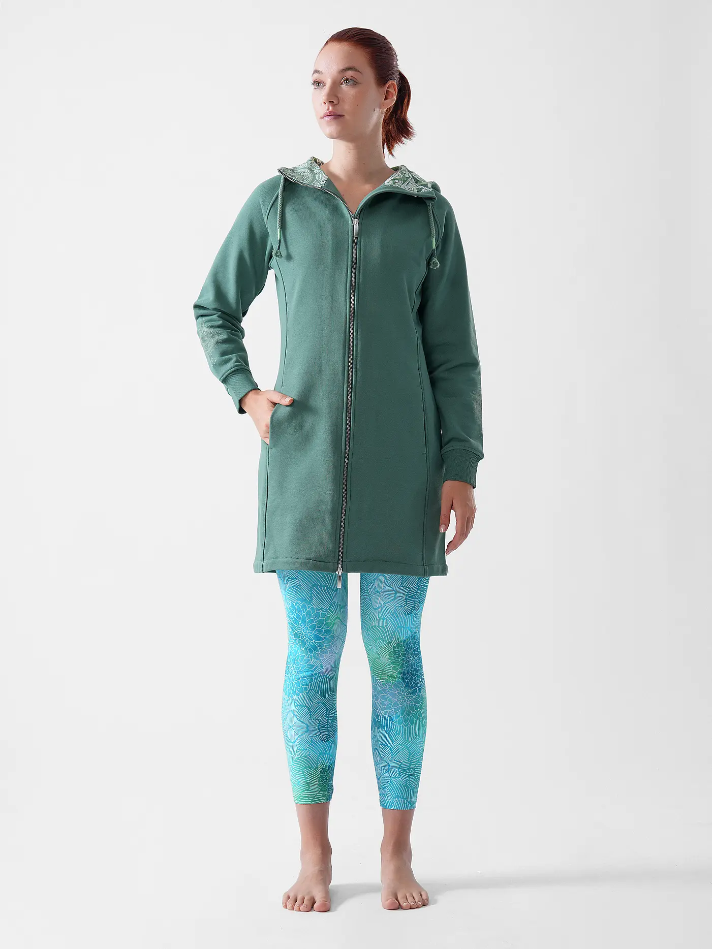 THE SPIRIT OF OM | Damen Yoga Jacke Bala Karuna Lang | 